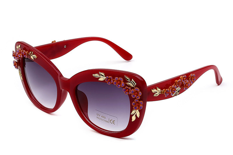 Women's Stylish Flower Sunglasses