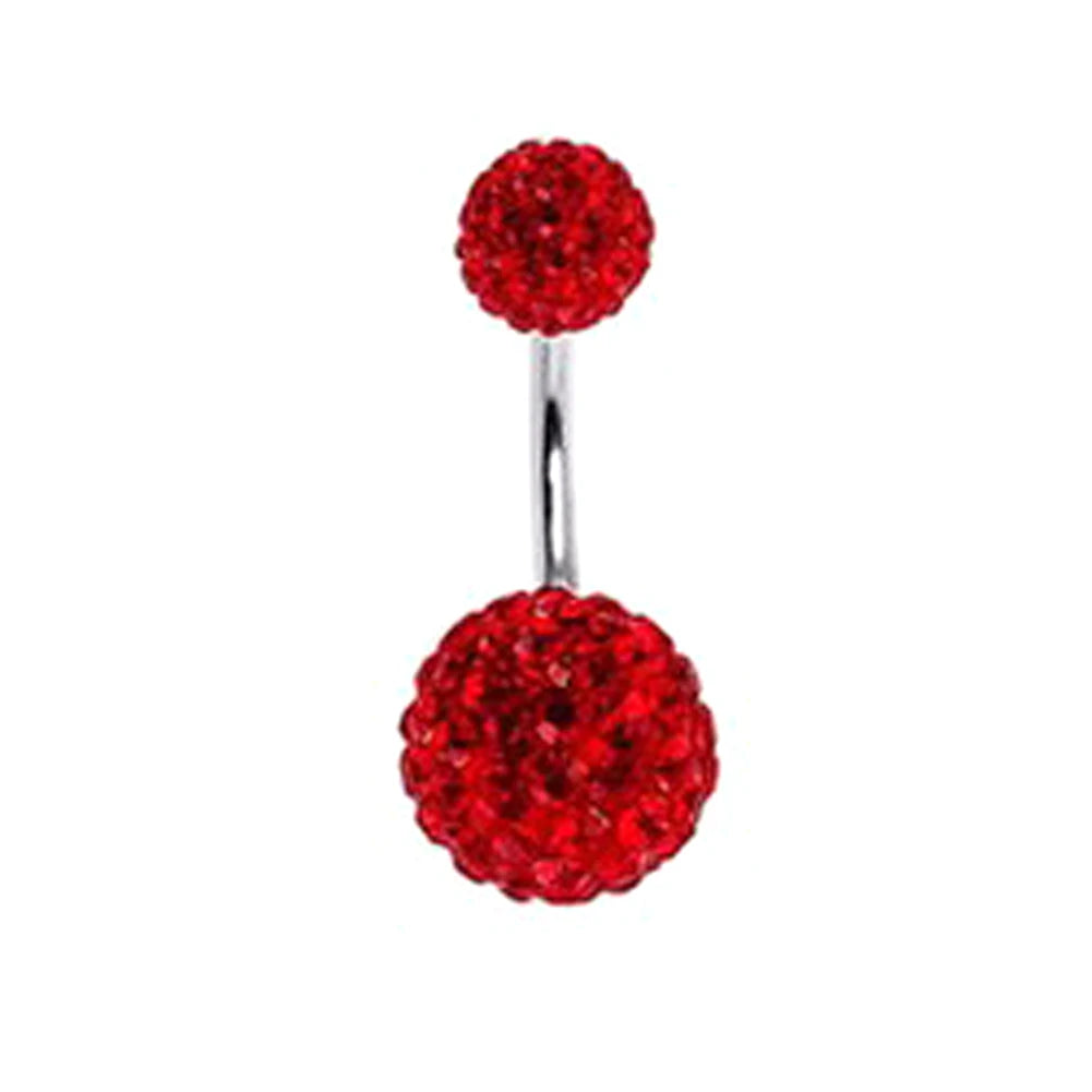 Surgical Steel Belly Button Rings Crystal Piercing Navel Piercing Earring Belly Piercing Sexy Body Jewelry Ombligo
