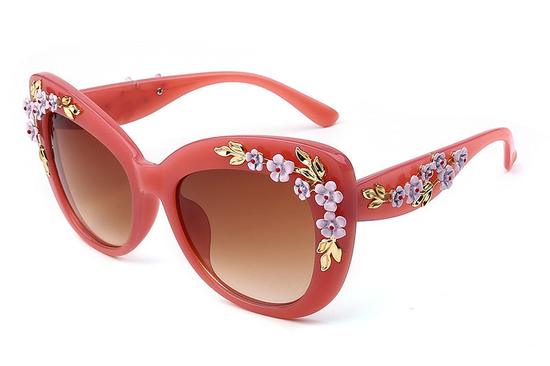 Women's Stylish Flower Sunglasses