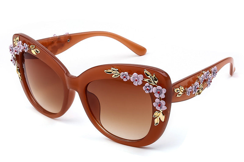 Women's Stylish Flower Sunglasses