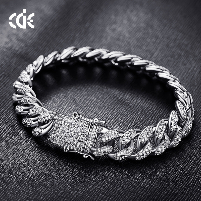 Men's American Hip Hop Bracelet Cuban Chain