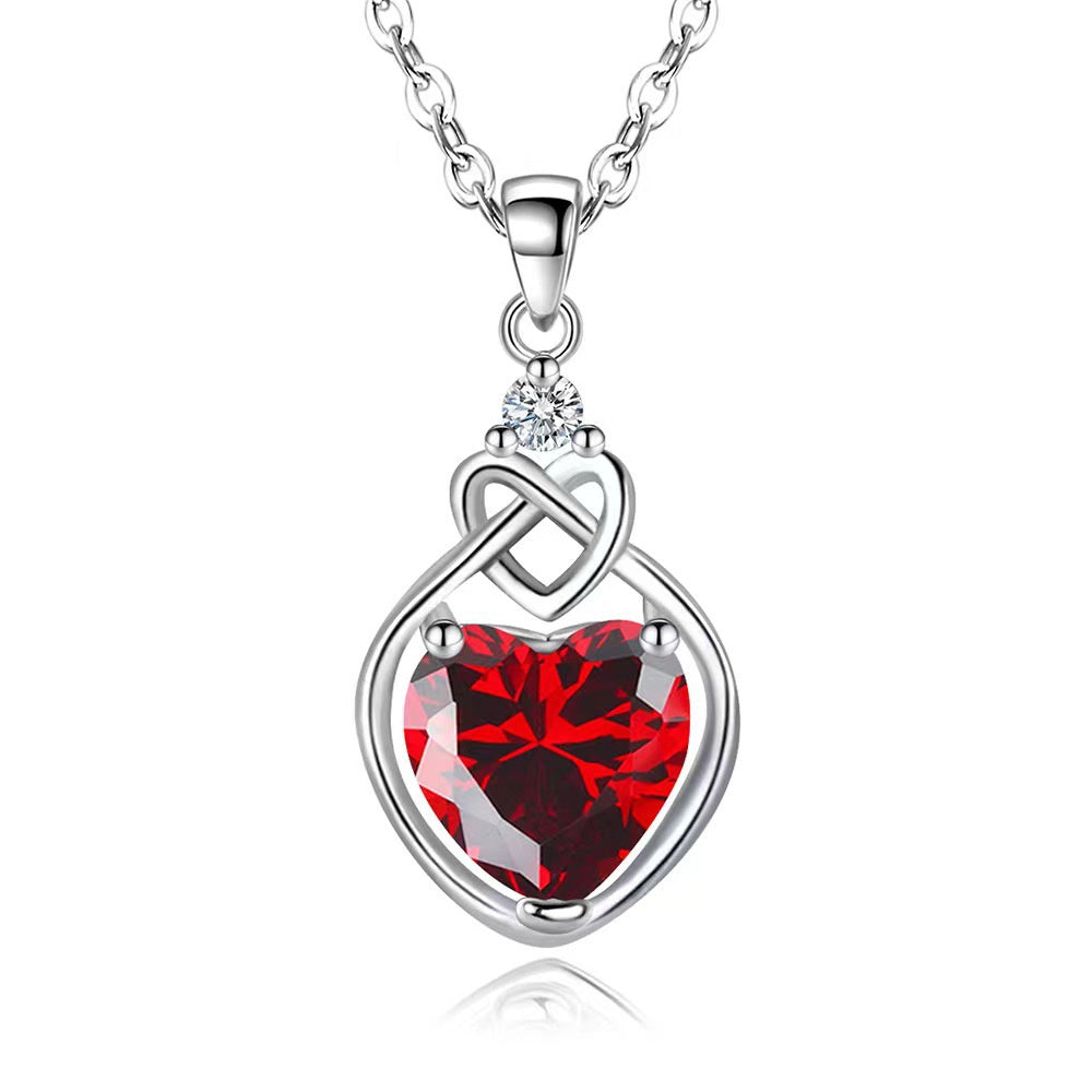 Romantic Ruby Jewelry Set