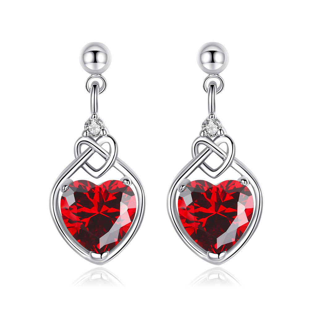 Romantic Ruby Jewelry Set