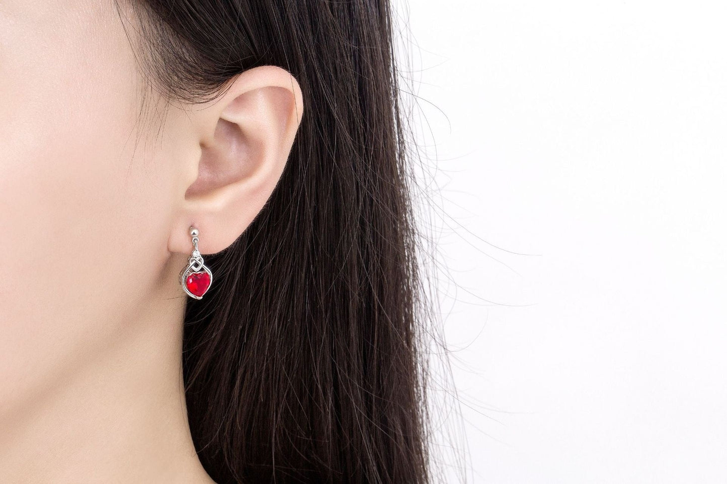 Romantic Ruby Jewelry Set